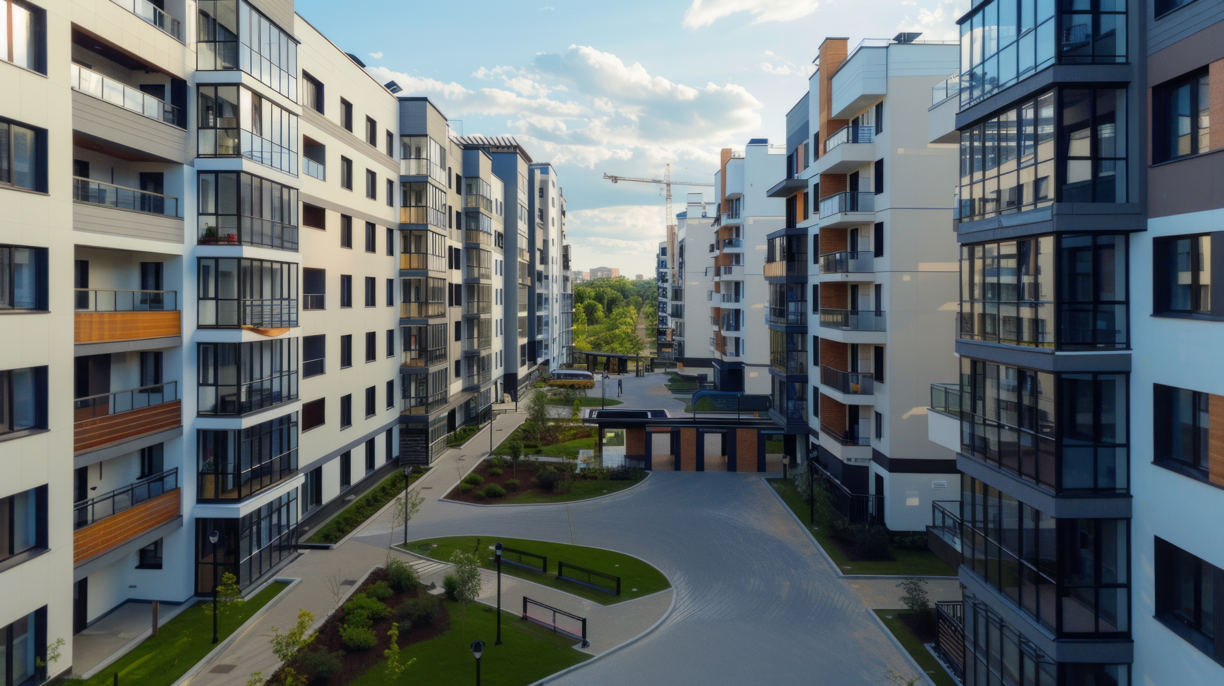 Новый жилой квартал